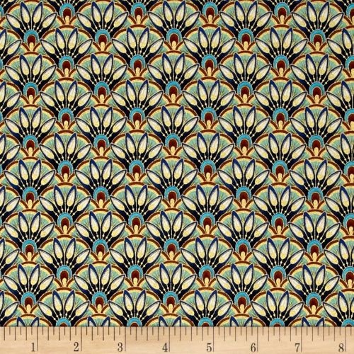 Alexandria Metallic Egyptian Scallop