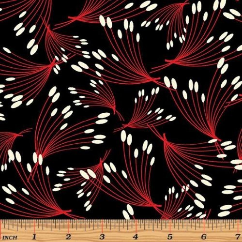 Moon Flower Oshi Stems Red/Black