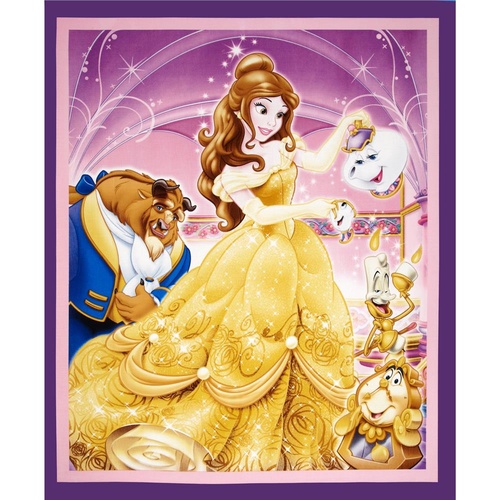 Licensed Disney Beauty and Beast Panel