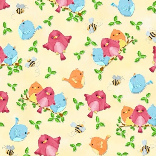 Birds n Bees Yellow