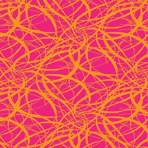 Brushstrokes Pink Orange