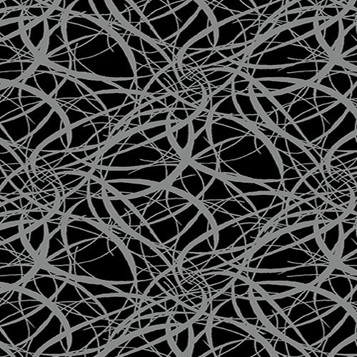 Brushstrokes Black