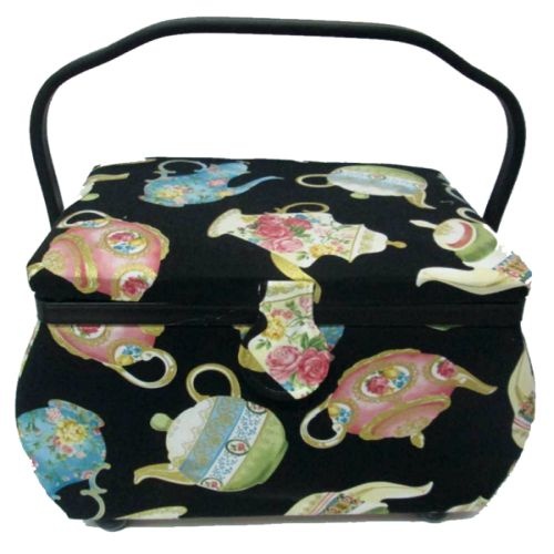 Sewing Basket Tea Pots