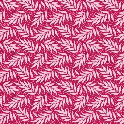 Tilda Cottage Collection Berry Leaf Red