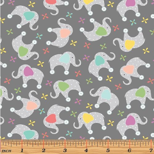 My Little Sunshine Elephants Grey