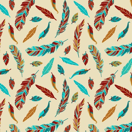 Native Spirit Whimsy Feathers Cream