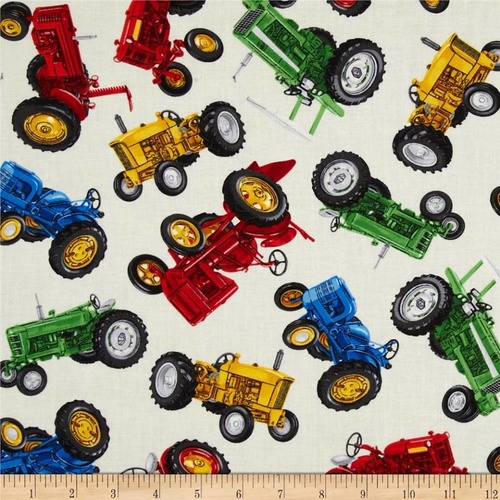 Farm Tractors White