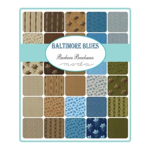 Baltimore Blues Charm Squares