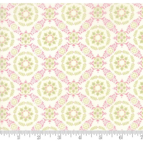 Fleurs Circle Lattice Peony Rose
