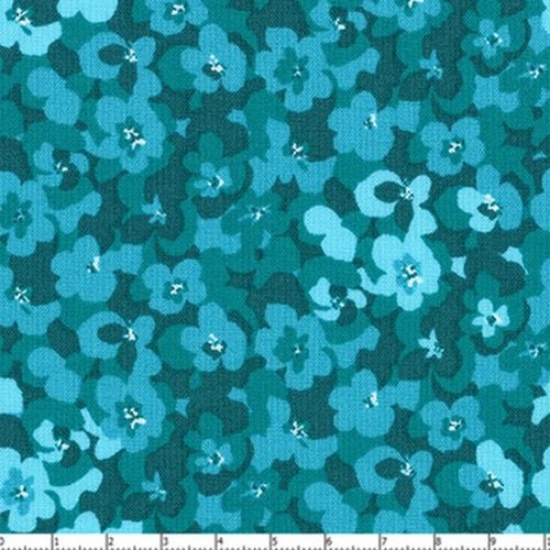 L's Modern Garden Packed Daisy Teal