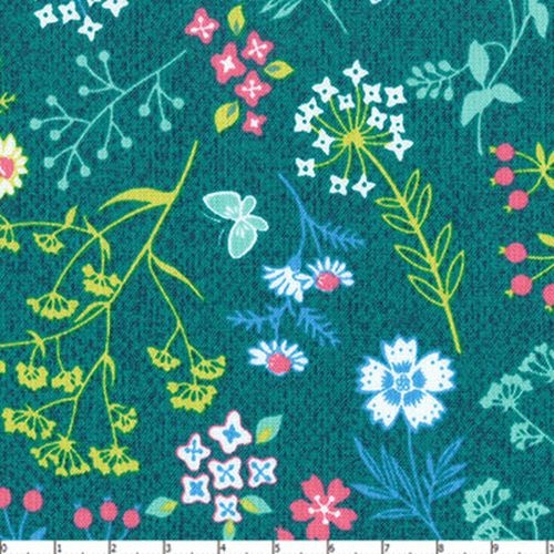 L's Modern Garden Floral Teal