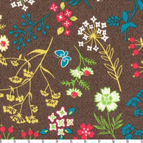 L's Modern Garden Floral Brown