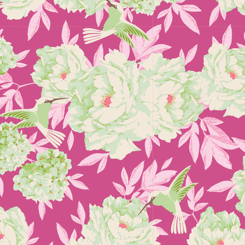 Tilda LemonTree Hummingbird Plum