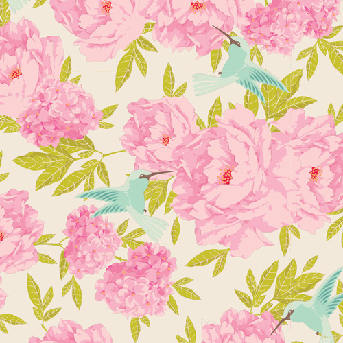 Tilda LemonTree Hummingbird Dove White