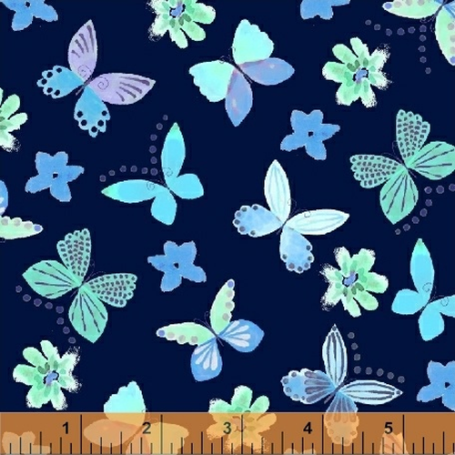 Painted Wings Butterfly Blue
