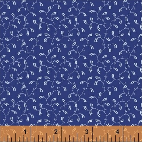 Dawn Floral Vine Blue