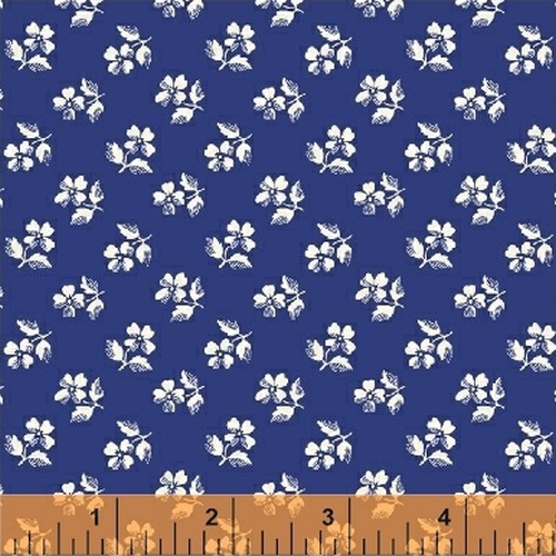 Dawn Floral Mono Floral Blue