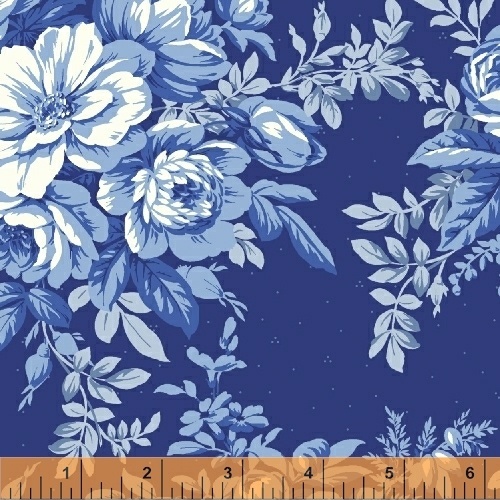Dawn Floral Large Blue