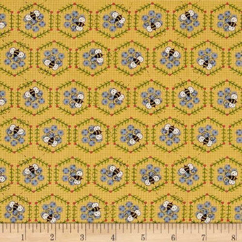 To Be or Not To Be Honeycomb Bees Yellow
