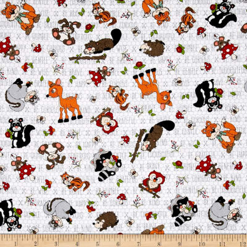 To Be or Not To Be Forest Animals Grey