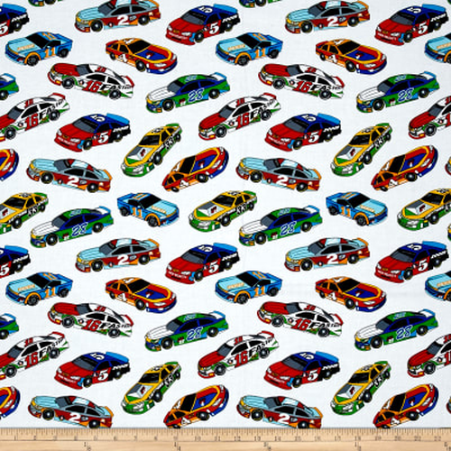 Fast Track Racing Cars White