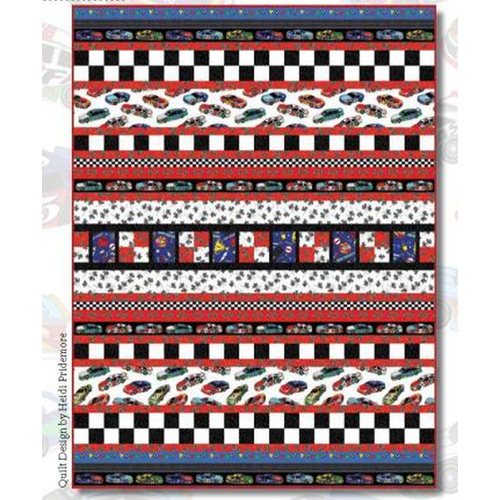 Fast Track Racing Quilt 2