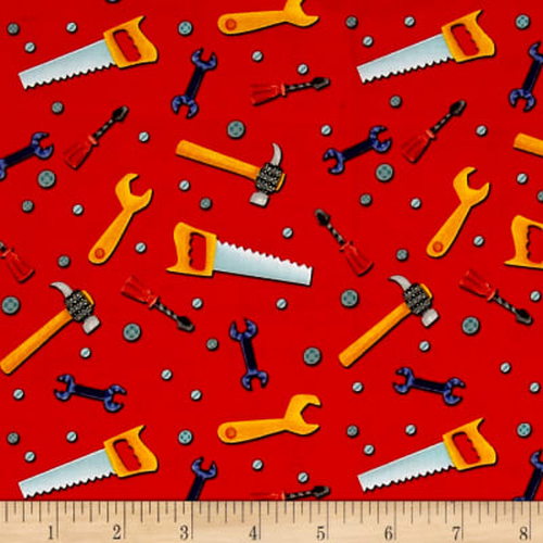 Let's Build Tossed Tools Red