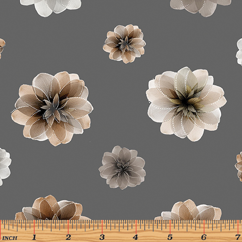 Essence of Pearl Blossoms Stone Grey