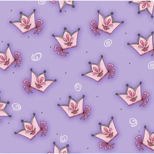 Ta-Da! Metallic Crowns Purple