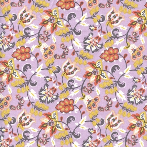 Stylised Floral Vine Lavender