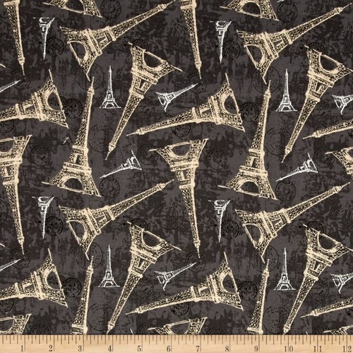 Destination Paris Charcoal