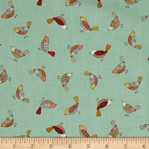 Doodle Days Birds Teal