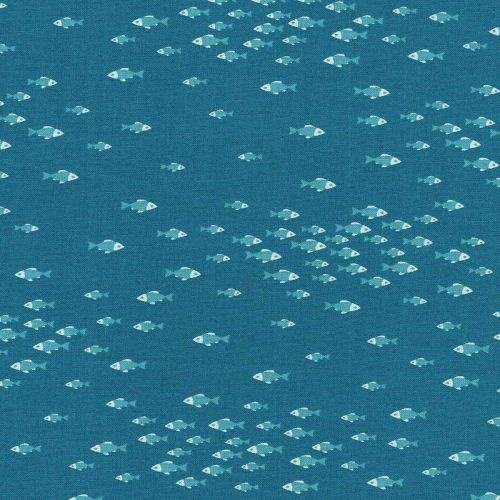 Under The Sea Fishy Fish Teal