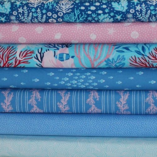 Under The Sea FQ Bundle Blue