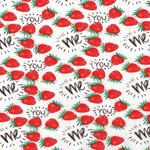 Summertime Strawberry White
