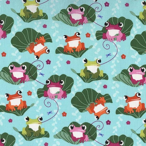 Your Pad or Mine Frogs Aqua