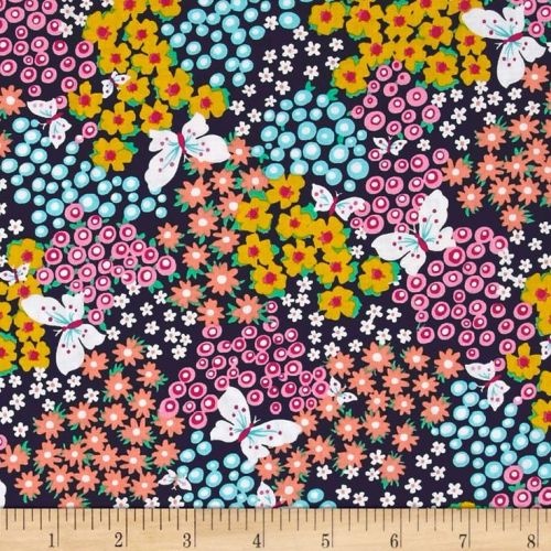 Flutterby Floral Fleur Multi