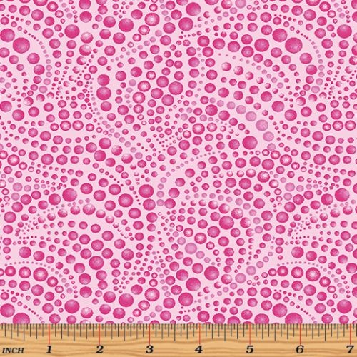 Cat-I-Tude Beaded Swirls Tonal Pink