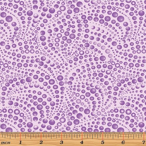 Cat-I-Tude Beaded Swirls Tonal Purple