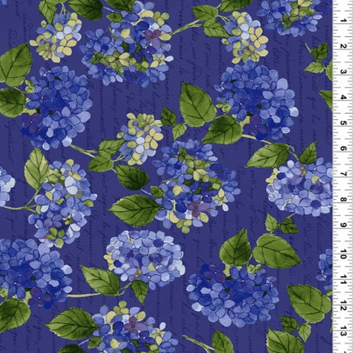 Heavenly Hydrangeas Packed Periwinkle