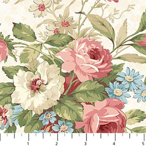 Vintage Rose Main White