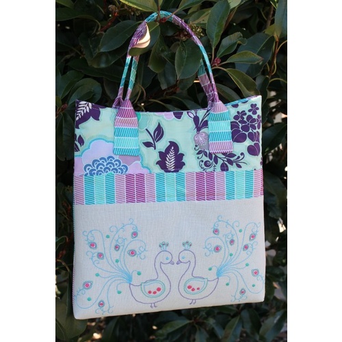Birds of a Feather Stitchery Handbag Kit