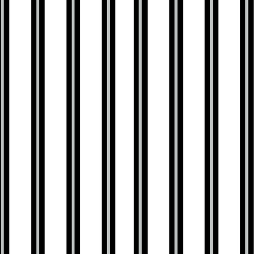 Dark Romance Black Silver Stripe