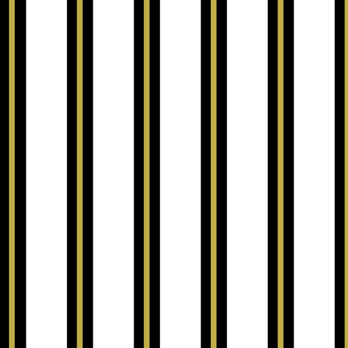 Dark Romance Black Gold Stripe