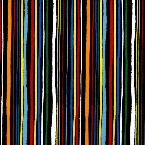 Slow Poke Multi Stripes Black