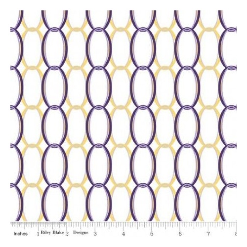 Ashbury Curtain Purple Per Metre