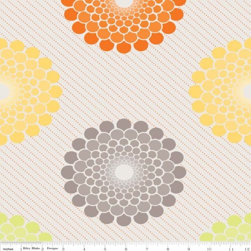 Ashbury Heights Floral Grey Per Metre