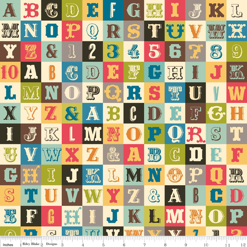 Sasparilla Alphabet Per Metre