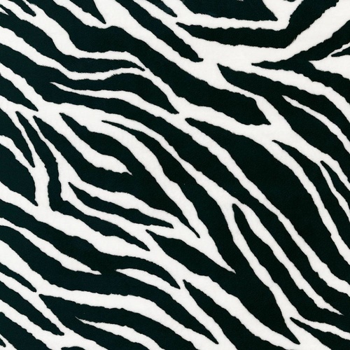 Zebra Stripes Minky