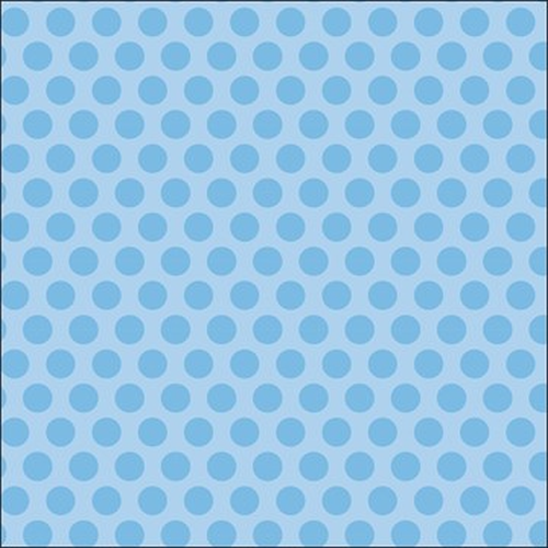 Spots Sky Blue Minky